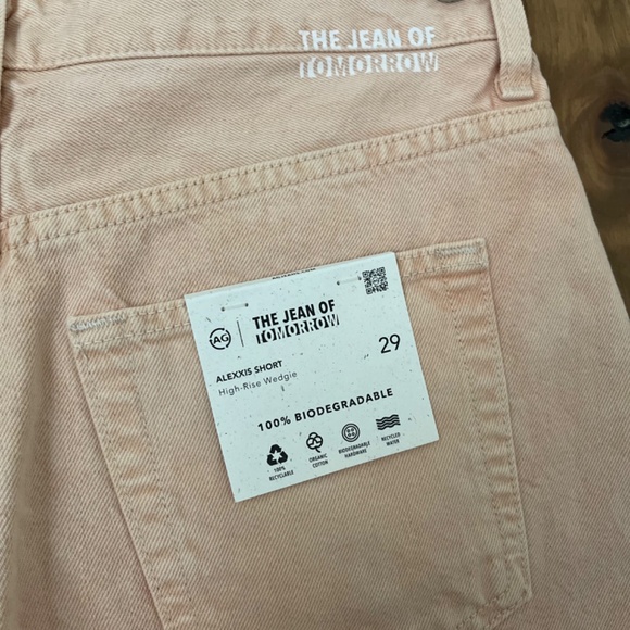 AG Alexxis Short High Rise Wedgie (botanical blossom—size 29) - Picture 3 of 5